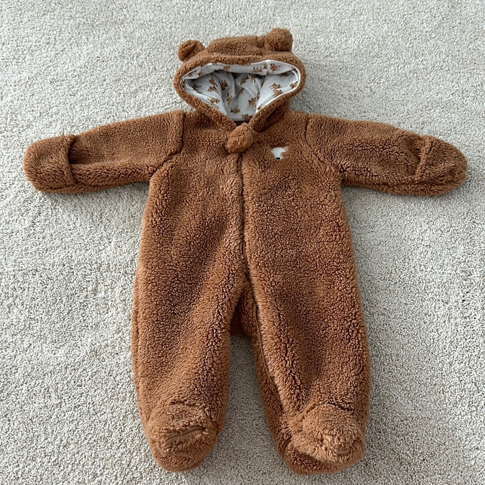 Carters 3 month fleece suit